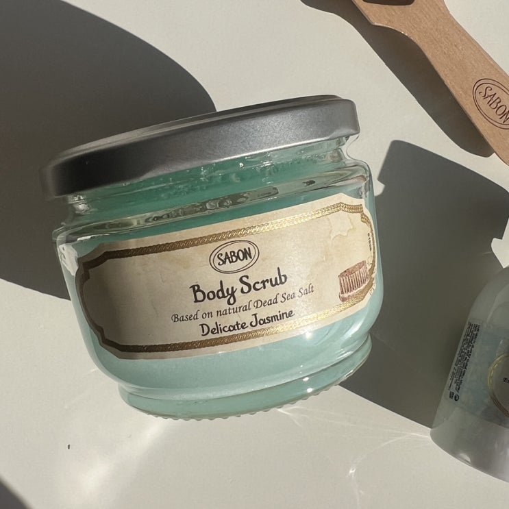  사봉 SABON 바디스크럽 자스민 하루의 기분 좋은 마무리