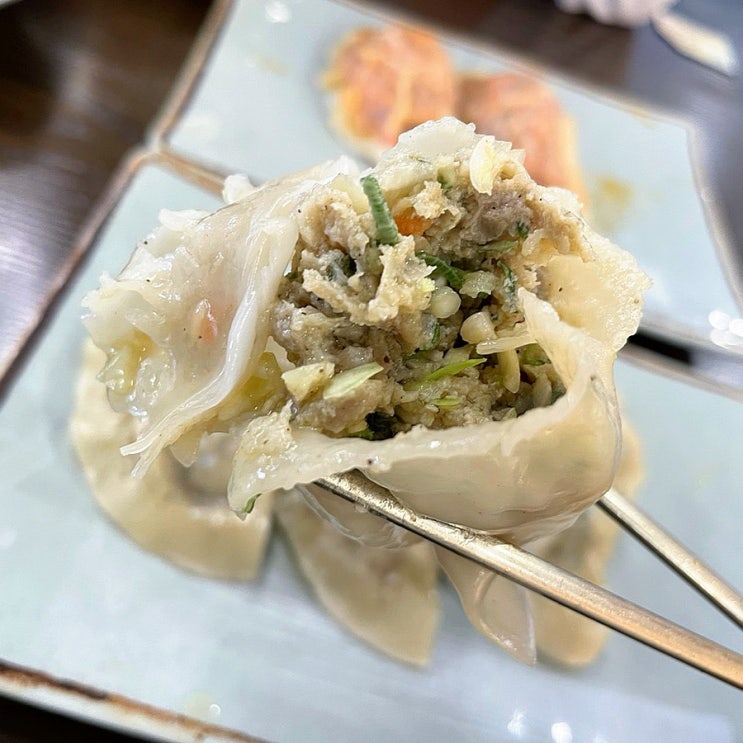  양주칼국수 사골육수 진한 손만두 밀곳 만송동맛집