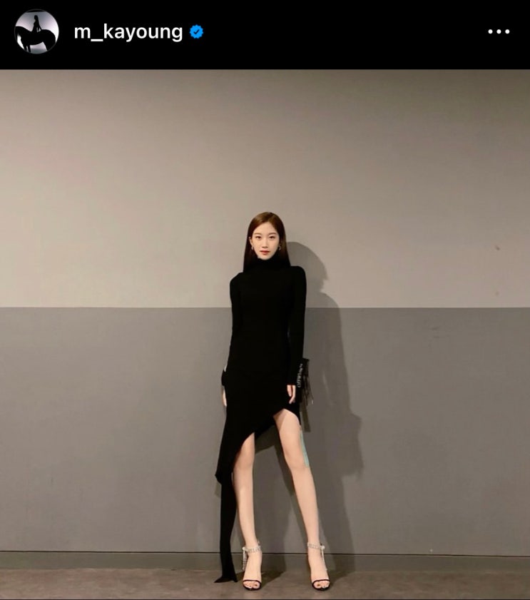  문가영패션으로 보는 올블랙 코디 및 원피스 Feat 버버리