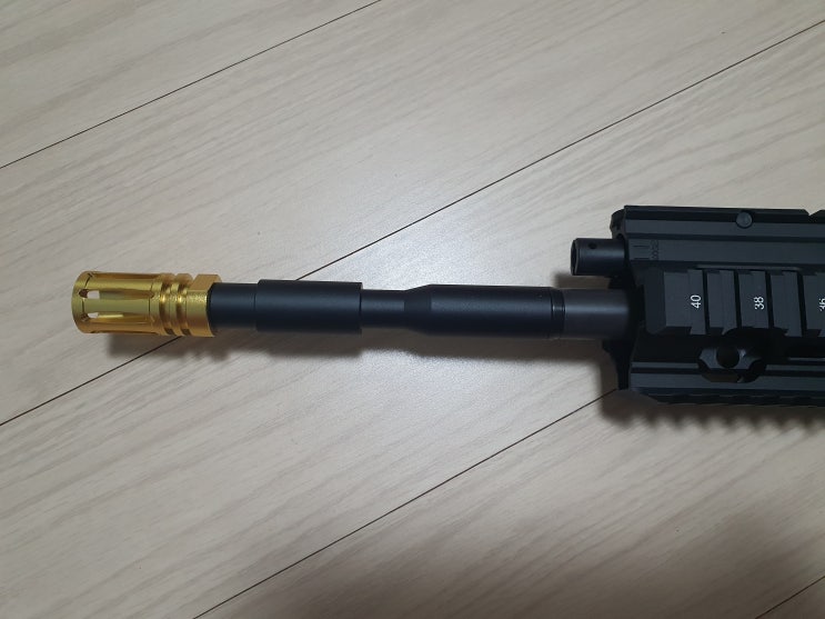  VFC HK416 연장바렐과 칼라파트