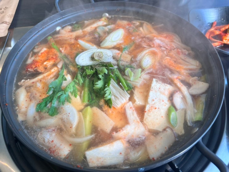  원주 문막 "정원 생두부"
