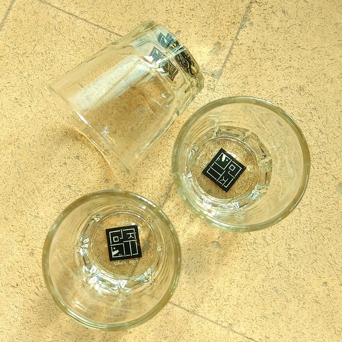 업소용 소주잔 주문제작 60ml 로고 인쇄