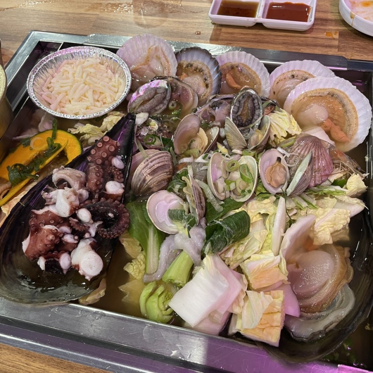 노원 조개찜 상계역 맛집 추천 바다수퍼해물천하조개구이 상계점 비쥬얼 끝내주는 싱싱한 조개찜 먹고온 후기