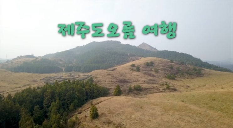 제주 오름 트레킹 제주도 여행 추천 동검은이 동거미오름