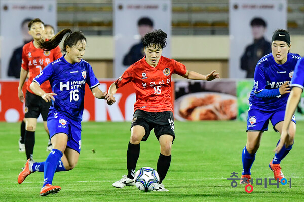  국군체육부대 여자축구단 보은 떠난다