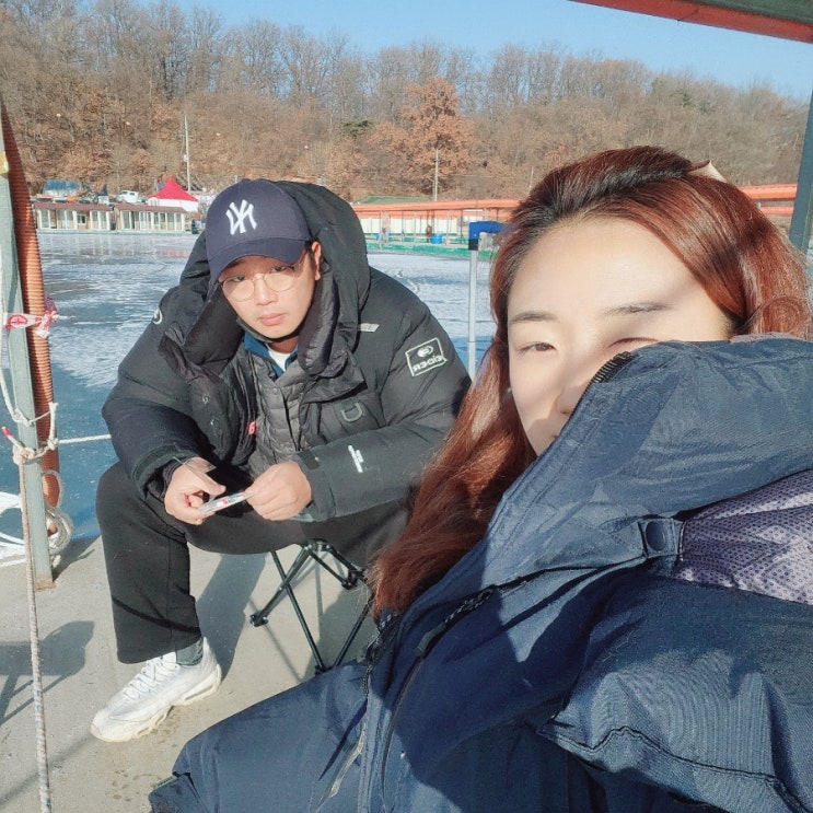  [인천:강화] 바낙스 전동릴, 기포기, 락브로스 방한장갑 사용기!! 신선지낚시터 빙어낚시 2차전