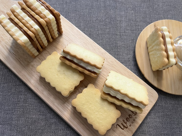  에쉬레버터 카라멜 샌드쿠키 Echiré Butter and Caramel sand Cookies recipe