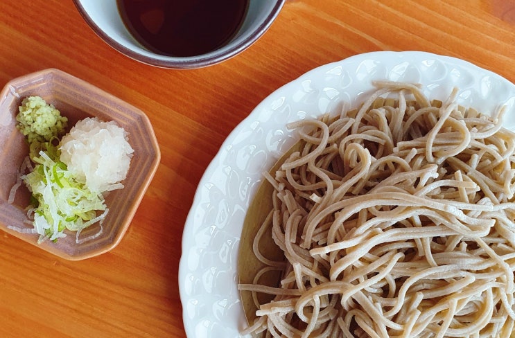  시마바라 전통음식 칸자라시! 용천수 칸자라시소바