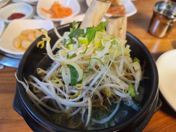  튼실한 갈비대 최고 부여 갈비탕 맛집 행복왕갈비탕 맛있다.