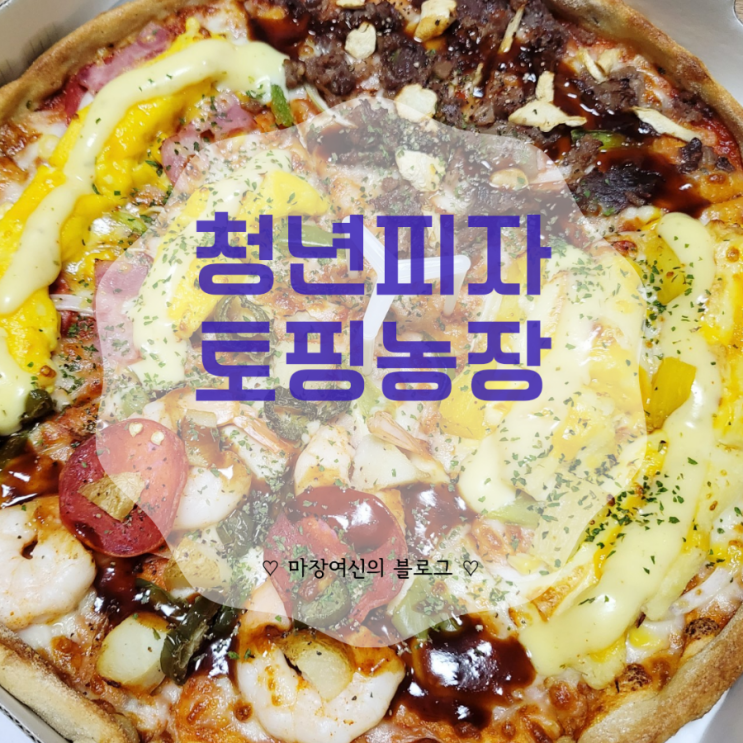  이천시내 피자 맛집 | 청년피자 [이천첨] | 토핑농장 | 청년피자 메뉴