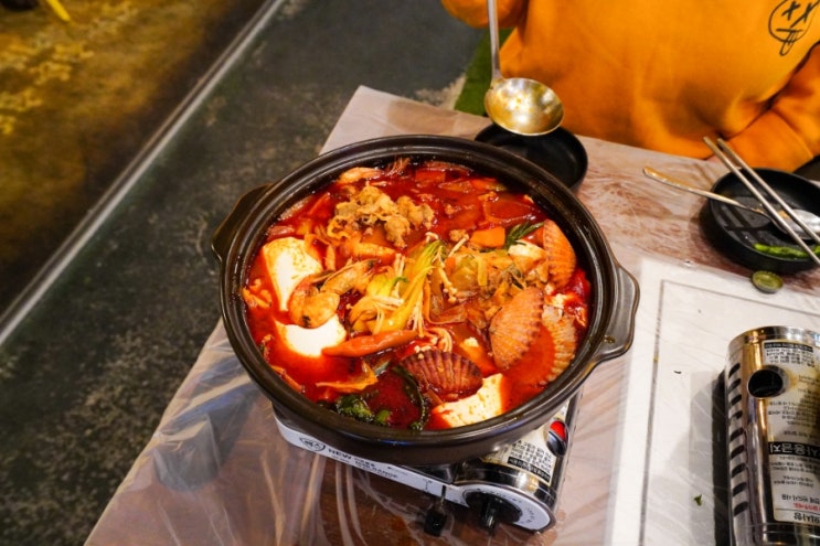  상무지구 회식하기 좋은 개념포차 바다다