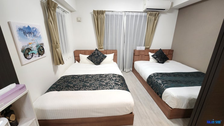  후쿠오카 호텔 : 드림 인 하카타 Dream Inn Hakata 아파트형 숙소 가족여행 추천 자전거 대여 가능