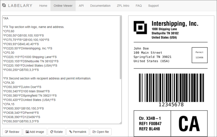 C#에서 Zebra ZPL 미리보기 이미지 출력해보기 (ZPL Web Service API - Labelary) C#에서 Zebra ZPL 미리보기 이미지 출력해보기 (ZPL Web Service API - Labelary)