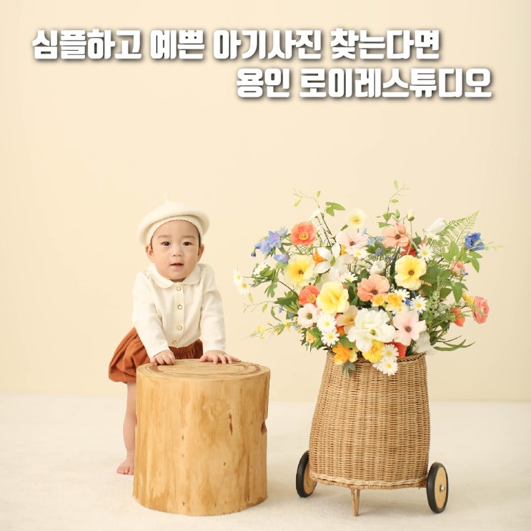  용인 아기 사진 추천! 300일 기념 만족! 로이레스튜디오