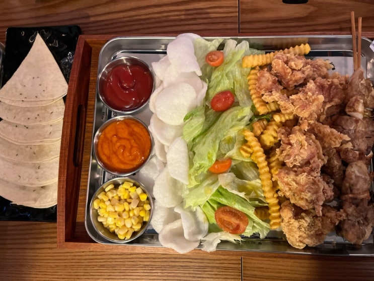  [송강동맛집] 신선하고 담백한 닭꼬치 그리고 바삭바삭한 치킨의 완벽 조화 송강동 꼬치의 품격