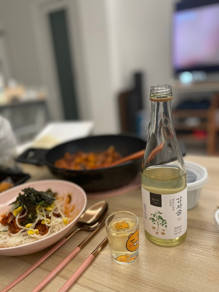  [홈술] 저렴한데 맛까지 혼자 다하는 ‘평창서주 감자술’️