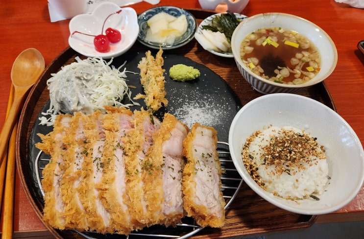  송도동돈까스 명월카츠 후기
