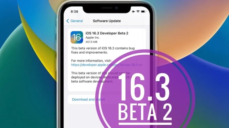 애플 iOS 16.3 및 iPadOS 16.3 베타 2 업데이트 테스터에게 배포