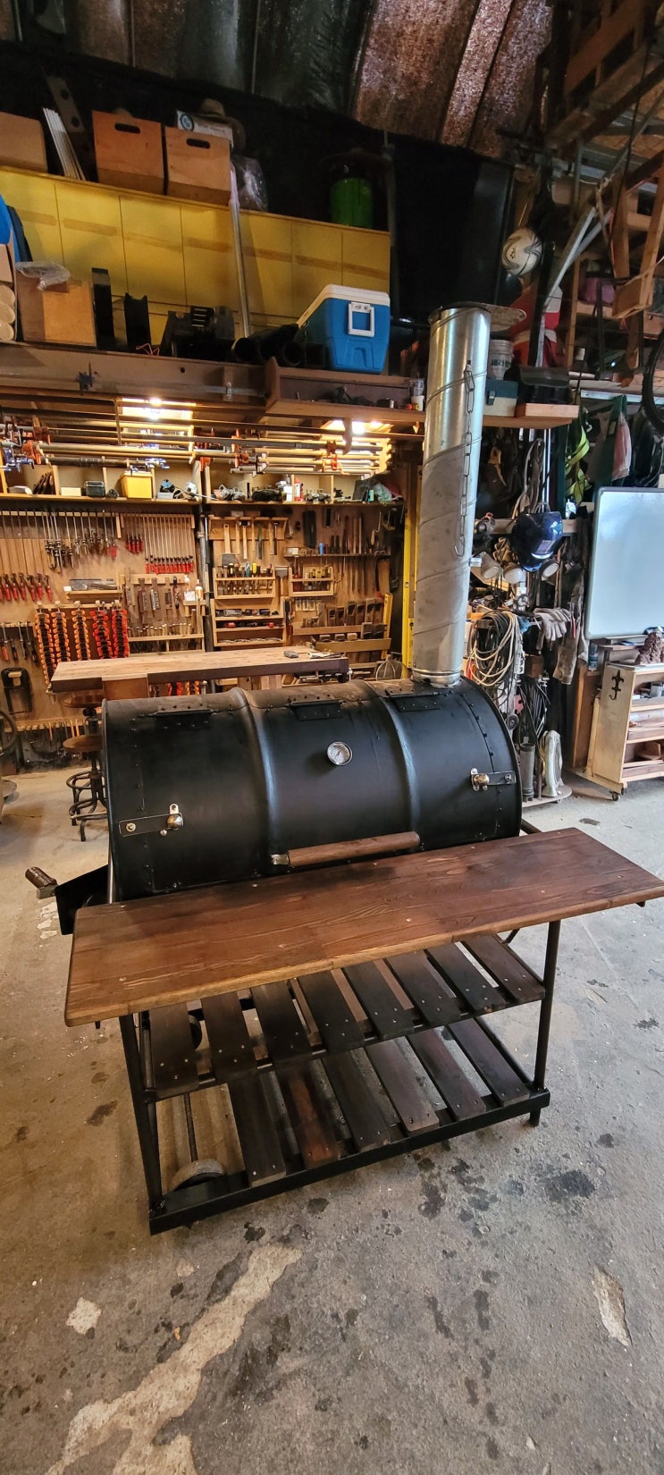  Barrel BBQ grill 드럼통 바베큐 그릴