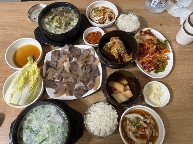 대전 선화동 매운 실비김치 / 소머리해장국 먹은 실비식당