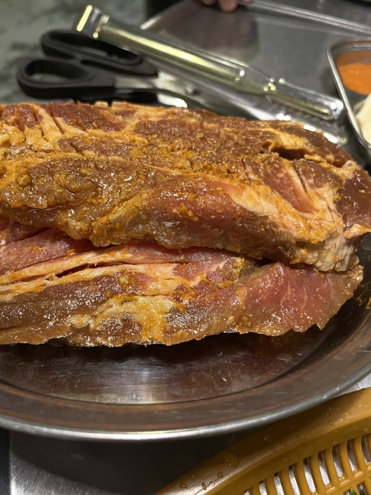  하왕십리 갈비 무한리필 맛집 #두께본점