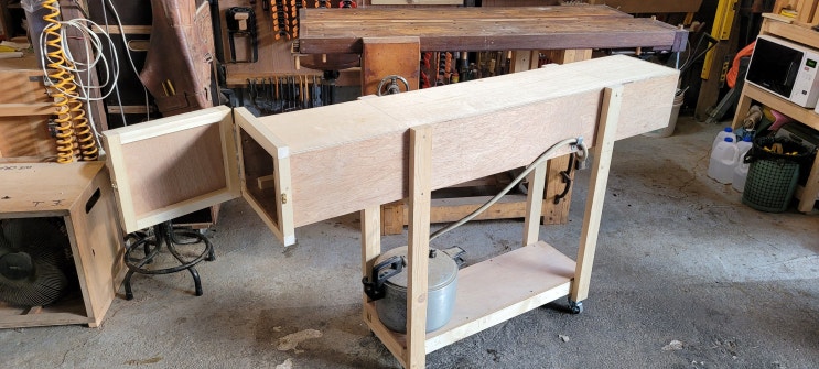  Steam bending box 스팀 밴딩 박스