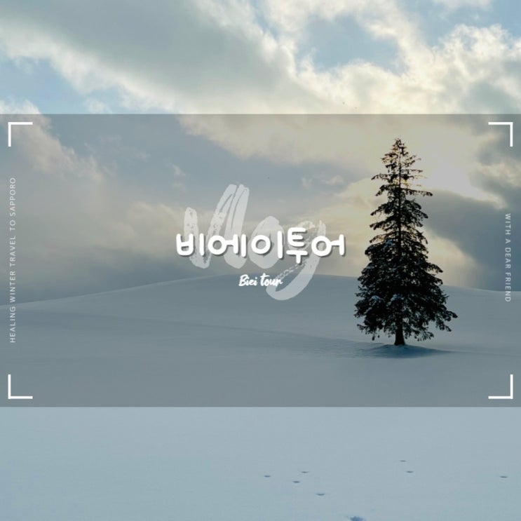  삿포로 비에이투어 :: 비에이버스투어 크리스마스트리 ㅣ 닝구르테라스 ㅣ 청의호수 ㅣ 흰수염폭포