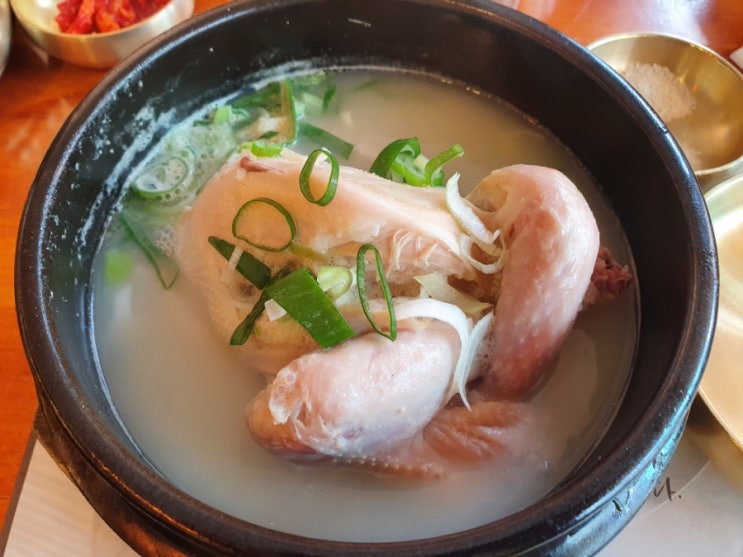  [ 논현동 학동역 ] 진전복삼계탕 - 삼계탕