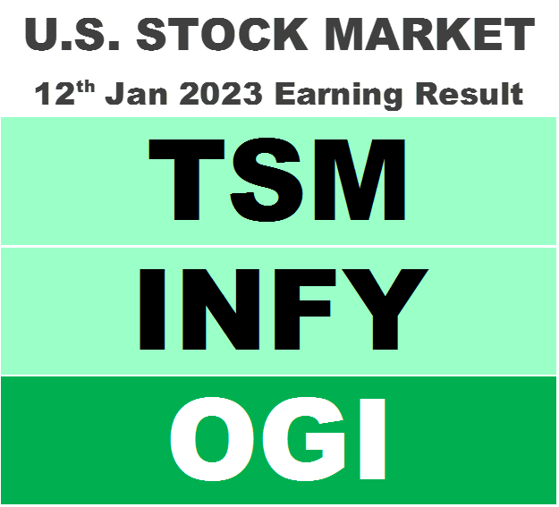  [미국주식 실적] 1/12일 : TSMC,인포시스,오가니그램