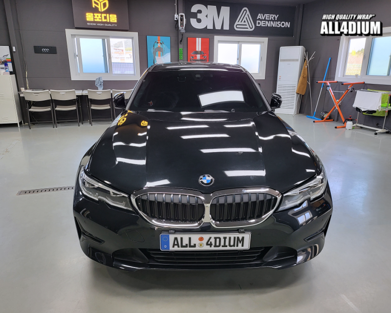 아산 음봉면 / 랩핑 / BMW 3시리즈 창틀 크롬죽이기 / BMW / 3시리즈 / 3시리즈 (G20)