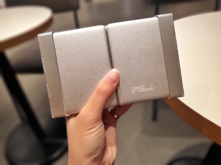  블루투스 접이식 키보드 무선 피스넷 pisnet 연결 미니 사이즈 휴대용 블린이 필수템