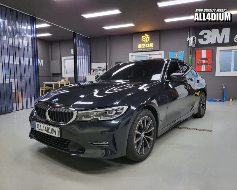 아산 음봉면 / 랩핑 / BMW 3시리즈 창틀 크롬죽이기 / BMW / 3시리즈 / 3시리즈 (G20)