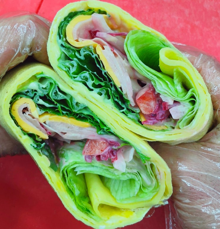  배곧 샌드위치, 빵 없는 샌드위치가 있다고?