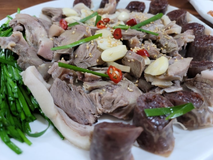  다른지역먹방 33 - 순천 제일식당 국밥 2인 이상 주문시 수육 서비스!막걸리 부르는 곳(순전 웃장국밥골목)