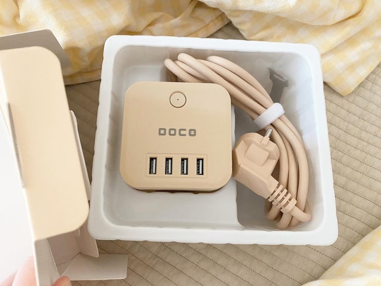  USB 디자인 큐브 멀티탭, 보코멀티탭