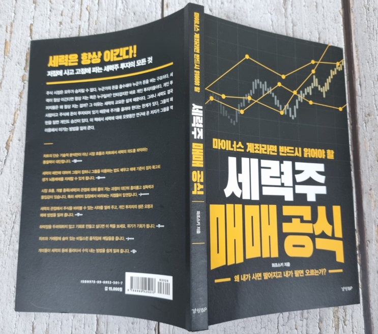  주식차트 공부 추천서, 세력주매매공식