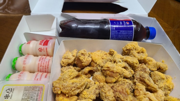  로제게티에 네네치킨 치즈스노윙 순살? 천국이다