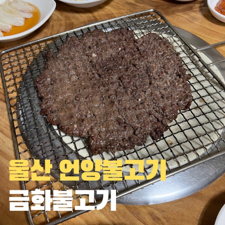  [울산/언양] 울산에 오면 먹어야 하는 언양불고기, 금화불고기