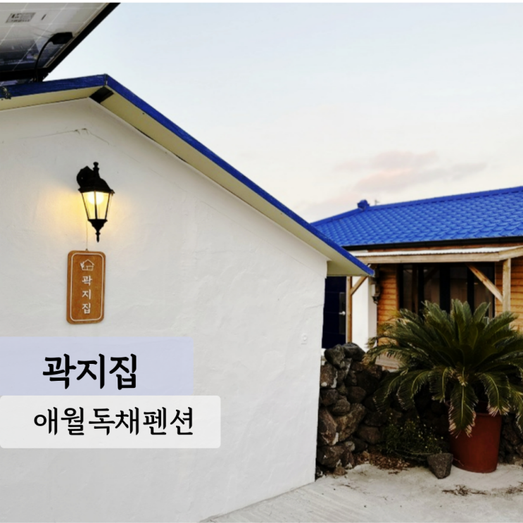  [제주] 곽지집, 모든것이 완벽했던 곽지해수욕장 애월독채펜션