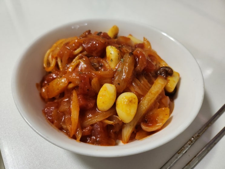  집에서 토마토 파스타 영양소 파괴없이 맛있게 만들기