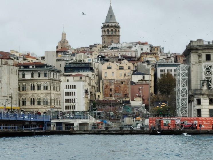 그리스, 튀르키예(터키) 패키지여행 : 4일차 (이스탄불 : 갈라타 다리, 갈라타 타워, 보스포루스 대교)