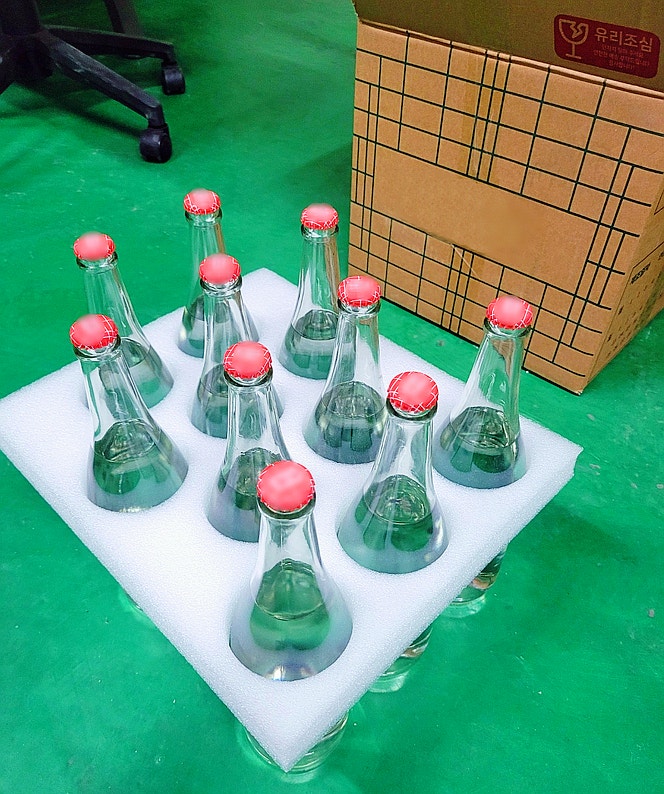 유리병도, 기계설비 부품도 보호하는 동그란 발포지 포장폼 주문제작 유리병도, 기계설비 부품도 보호하는 동그란 발포지 포장폼 주문제작