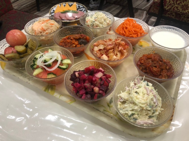  [부산역 이색맛집] 우즈베키스탄 가정식 사마르칸트 (현지인이랑 같이 감) #할랄 #비건