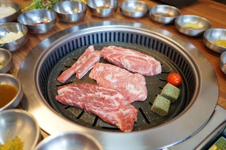  오송역 맛집 육향 진한 남한강 & 스벅에서 마신 골든 미모사 그린 티