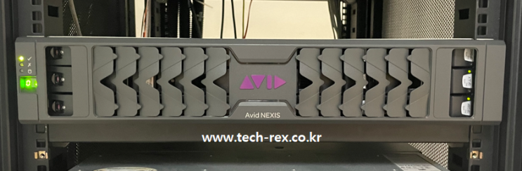  2023년 Avid NEXIS E2 140TB & Avid ISIS 5500 64TB & Avid Interplay System 유지보수 체결 | 티-렉스 T-Rex