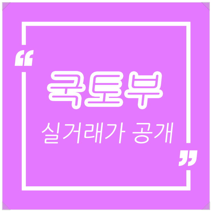  『국토부 실거래가 조회 공개 시스템』_ 아파트 오피스텔 실거래가 조회