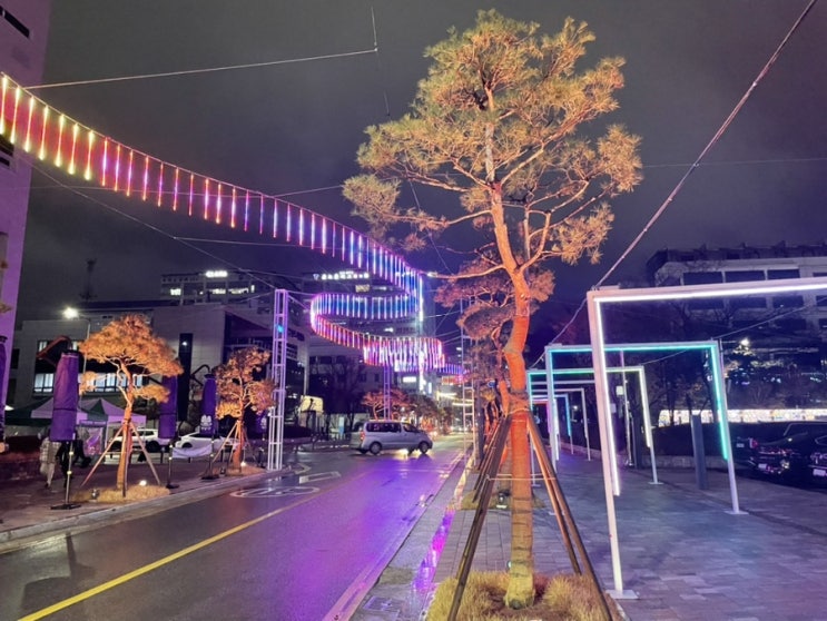  [계양] 연인 데이트 사진찍기 좋은 곳! 계양문화로 빛축제 거리