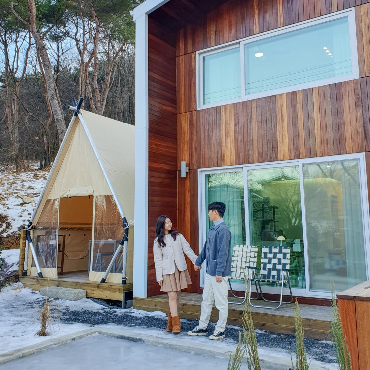 대전 근교 독채 펜션 | 불멍 가능한 공주 신상 숙소 '스테이온유'