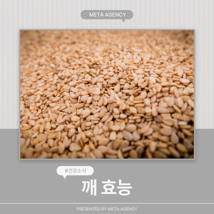  깨효능 참깨 들깨 검은깨 각각 다른 효능