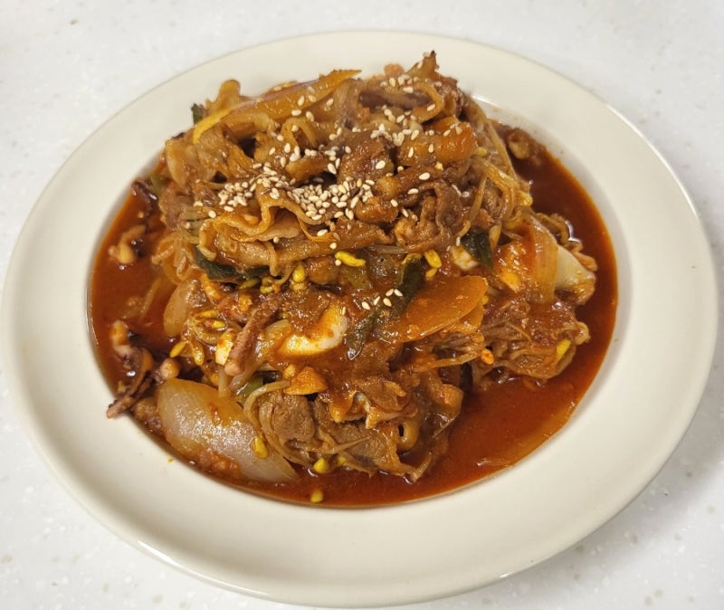 콩나물불고기 콩나물 오삼불고기 백종원콩불레시피
